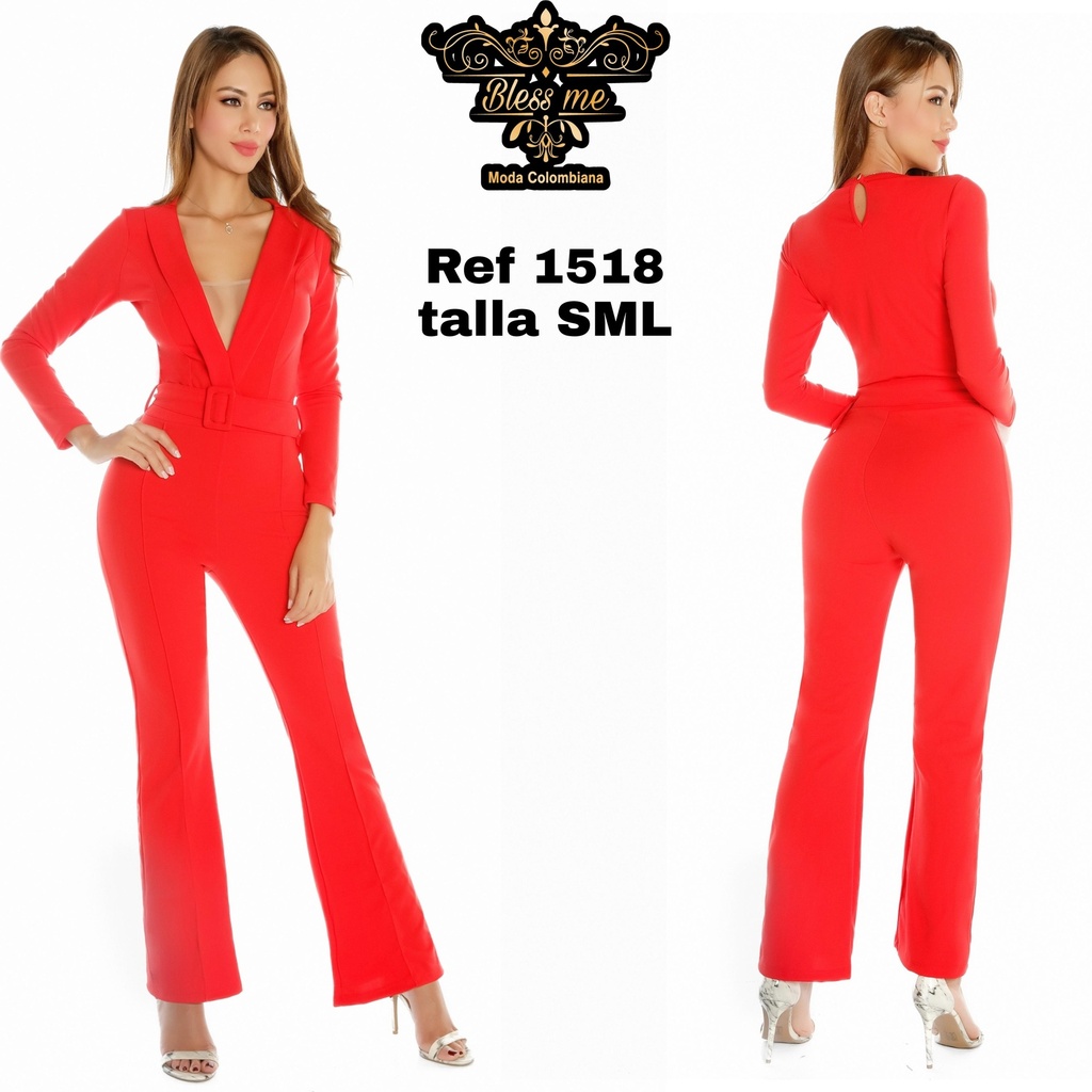 Enterizo sexy con escote colombiano Categoria: Enterizo Boutique Largo  Marca: BLESS ME  Talla: L  Color: Rojo