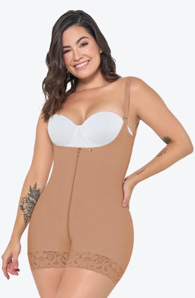 Faja Corta para Uso Diario Marca: Maria E / Talla: XS / Color: Moka