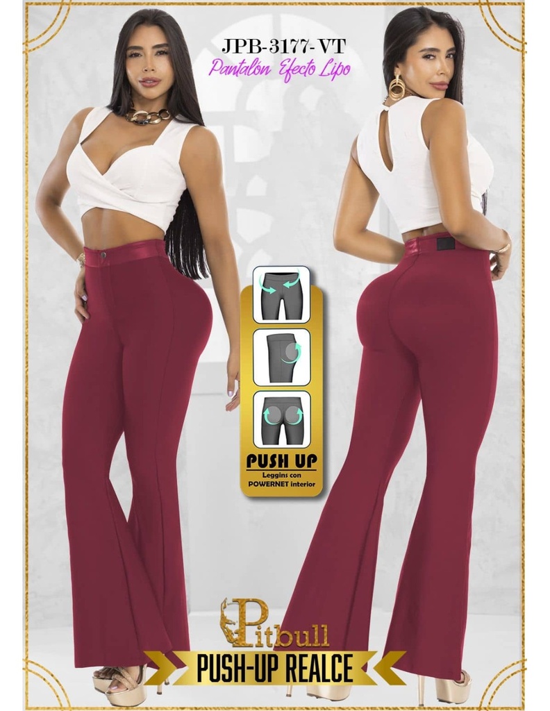Pantalón Push Up Reductor y Moldeador - JPB3177