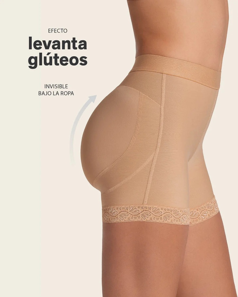 Braga faja tipo short levanta glúteos / Marca: Leonisa / Ref: 012983