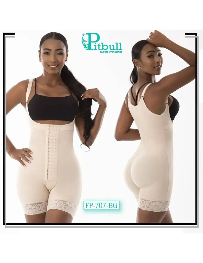 Faja Short Reductora / Pitbull Strapless