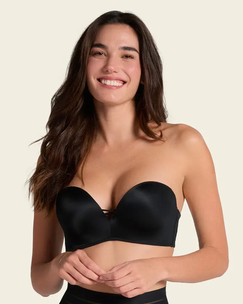 Sujetador WOW de triple push up ideal sin tirantes / Leonisa