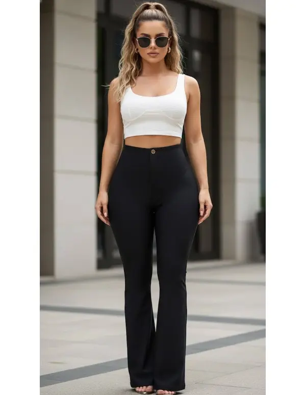 Pantalón Campana Efecto Lipo 360 / PITBULL