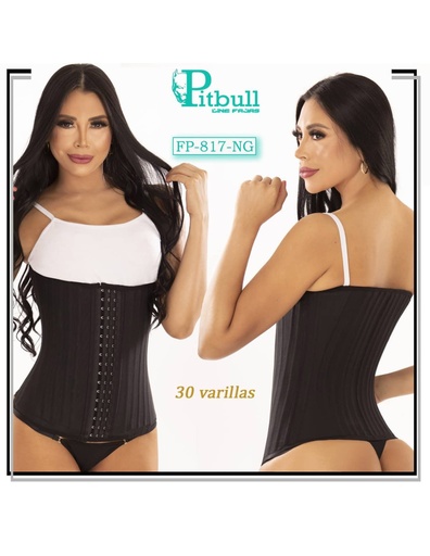 [FP817] Faja Cinturilla Relajante Pitbull en Powernet 30 V. - FP817 