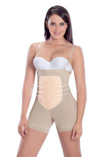 [019 -9169] Faja Short Estraple Marca: Maria E / Color: Beige / Ref: 019 -9169