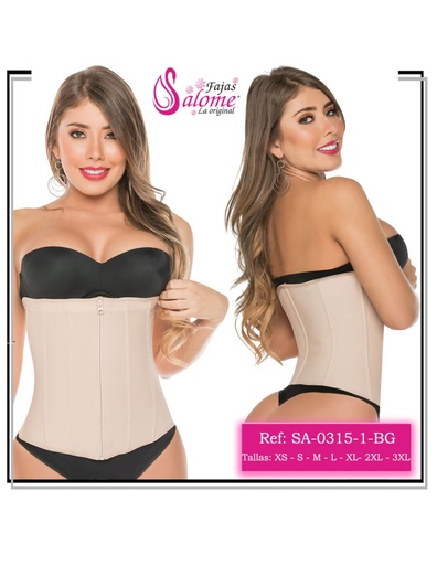 [Fs0315-1] Cinturilla Corsé Reductora Colombiana - Salome