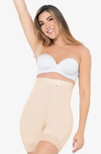[9549] Short Levanta Cola Talle Alto Con Control De Abdomen / Ref: 9549