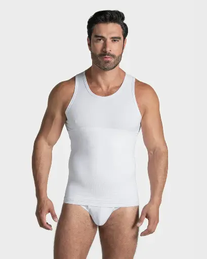 [035013] Camiseta de compresión moderada en abdomen y zona lumbar / Leonisa