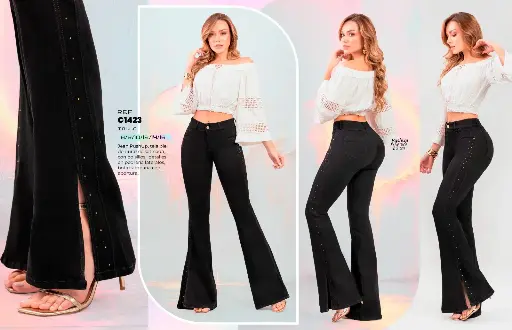 [C1423] Jean Push Up / Marca: Carisma