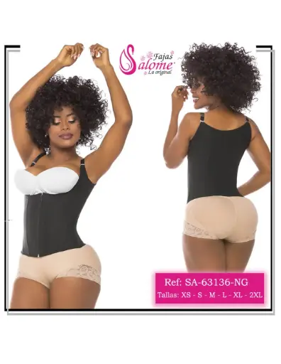 [Fs63136] Faja Chaleco Reductora Colombiana / Salomé