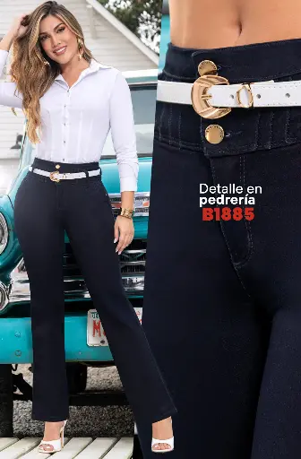 [B1885] Jean Colombiano Push Up / Marca Bartolomeo Jeans