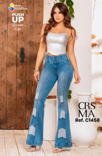 [C1458]  Jeans Colombianos Push Up / Carisma