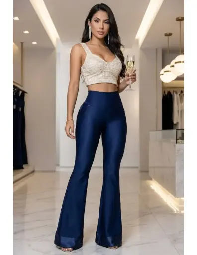 [LEB3110] Leggin Bota Campana Efecto Lipo / Pitbull